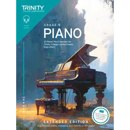 Trinity: Piano from 2023. Grade 5 (extended ed)