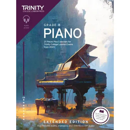 Trinity: Piano from 2023. Grade 8 (extended ed)