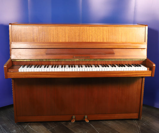 Zimmermann Secondhand Upright Piano, Satin Mahogany