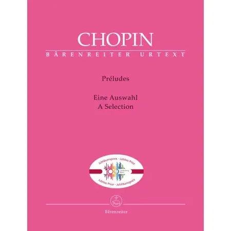Chopin, Frederic: Preludes - A Selection Piano