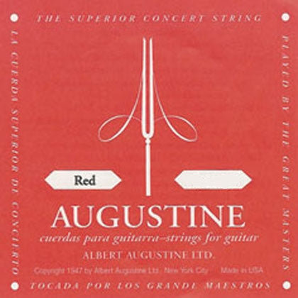 Augustine Black Label Classical Guitar String Set, Medium Tension
