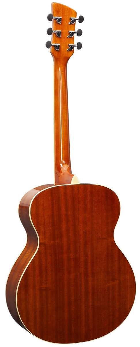 Brunswick BF200R Grand Auditorium Acoustic Guitar, Red Gloss