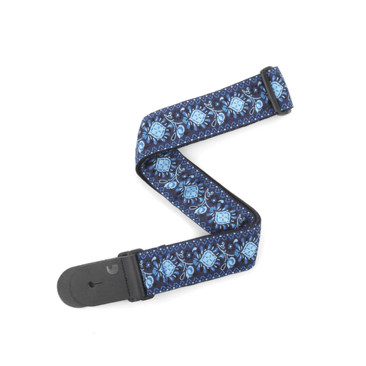 D'Addario Woven Guitar Strap, Monterey, Blue