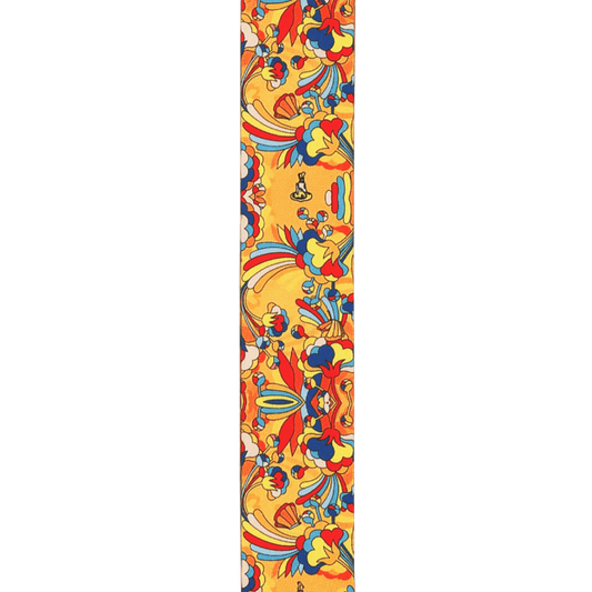 D'Addario Beatles Yellow Submarine 55th Anniversary Polyester Guitar Strap, Primrose Prairie