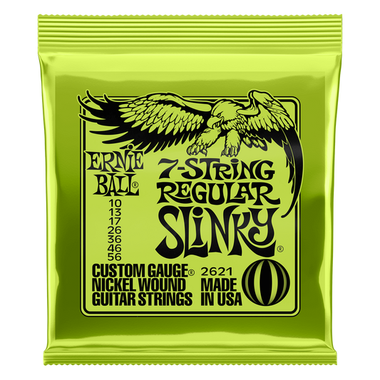 Ernie Ball 7-String Regular Slinky 10-56 Electric Guitar Strings