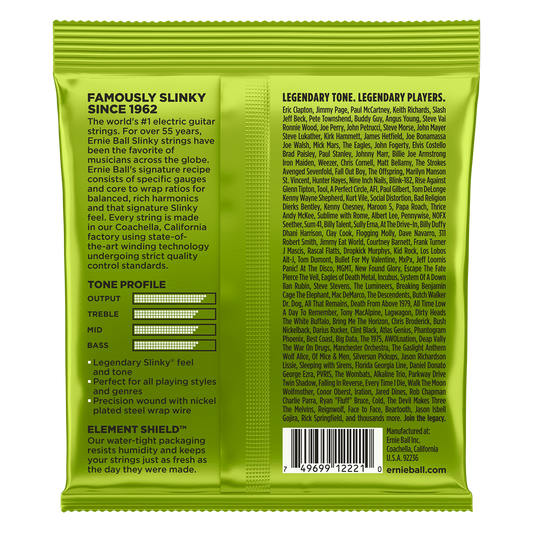 Ernie Ball Regular Slinky 10-46 Electric Guitar Strings
