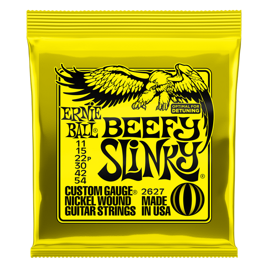 Ernie Ball Beefy Slinky 11-54 Electric Guitar Strings