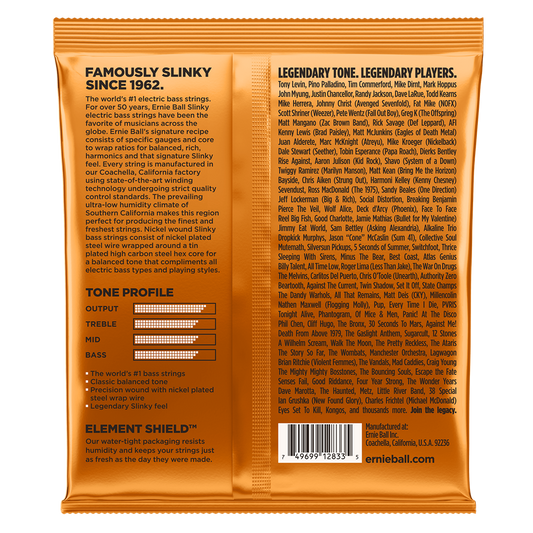 Ernie Ball Hybrid Slinky 45-105 Bass Guitar Strings