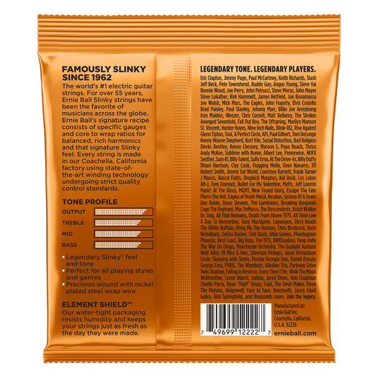 Ernie Ball Hybrid Slinky 9-46 Electric Guitar Strings
