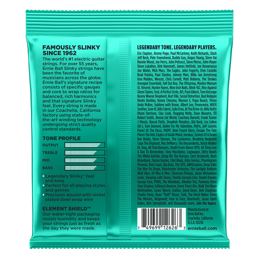 Ernie Ball Not Even Slinky 12-56 Electric Guitar Strings