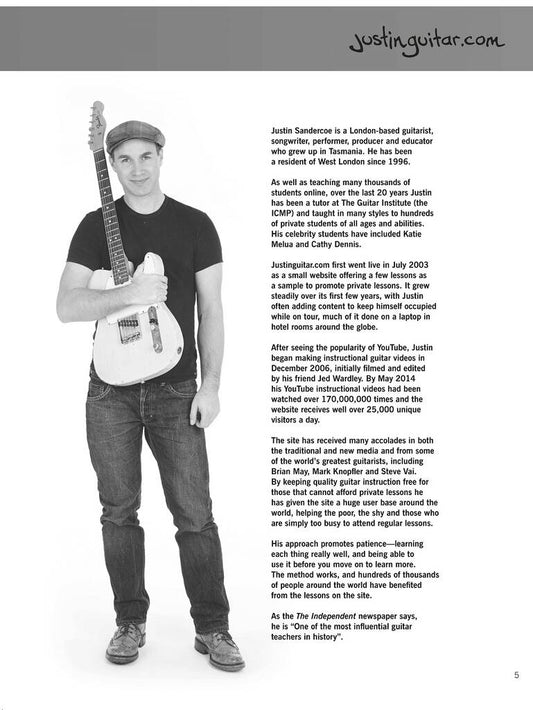 The Justinguitar.com Intermediate Guitar Method