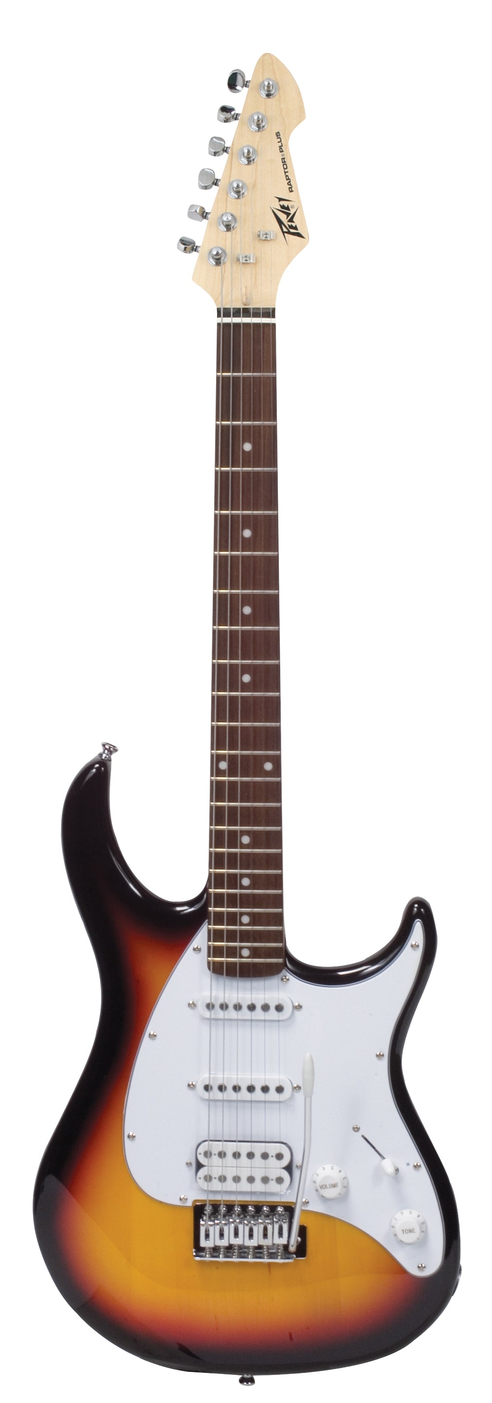 Peavey Raptor Plus Junior Stage Electric Guitar Pack, Sunburst