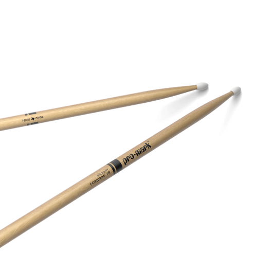 Promark 7a American Hickory Nylon Tip Drumstick