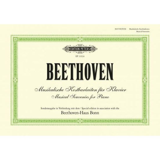 Beethoven, Ludwig van: Musical Souvenirs for Piano