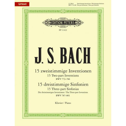 Bach, Johann Sebastian: Inventions & Sinfonias (2 & 3-part Inventions)