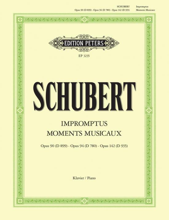 Schubert, Franz: Impromptus & Moments Musicaux