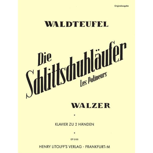 Waldteufel, emile: Skaters’ Waltz Op. 183