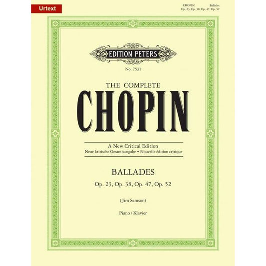 Frederic Chopin: Preludes for Piano Opp. 28, 45 (The Complete Chopin)