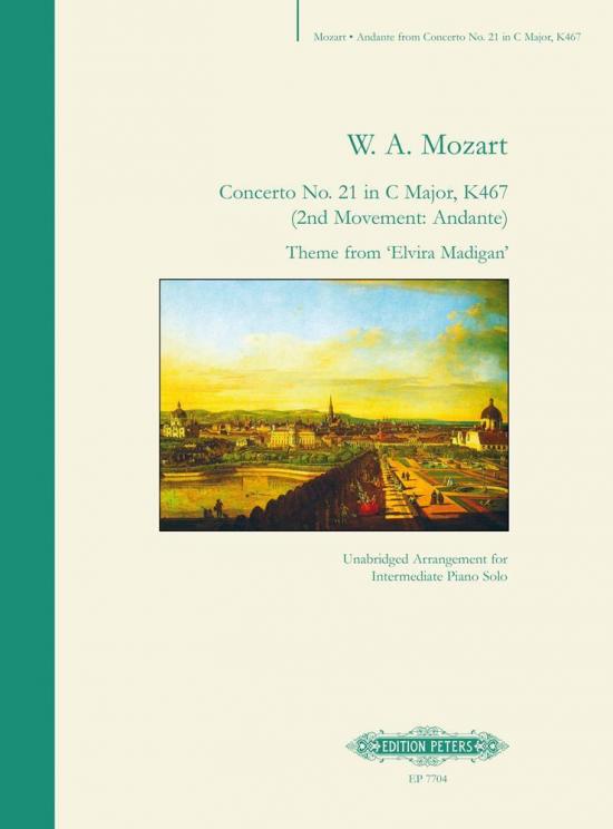 Mozart, Wolfgang Amadeus: Andante from Concerto No. 21 in C Major K467