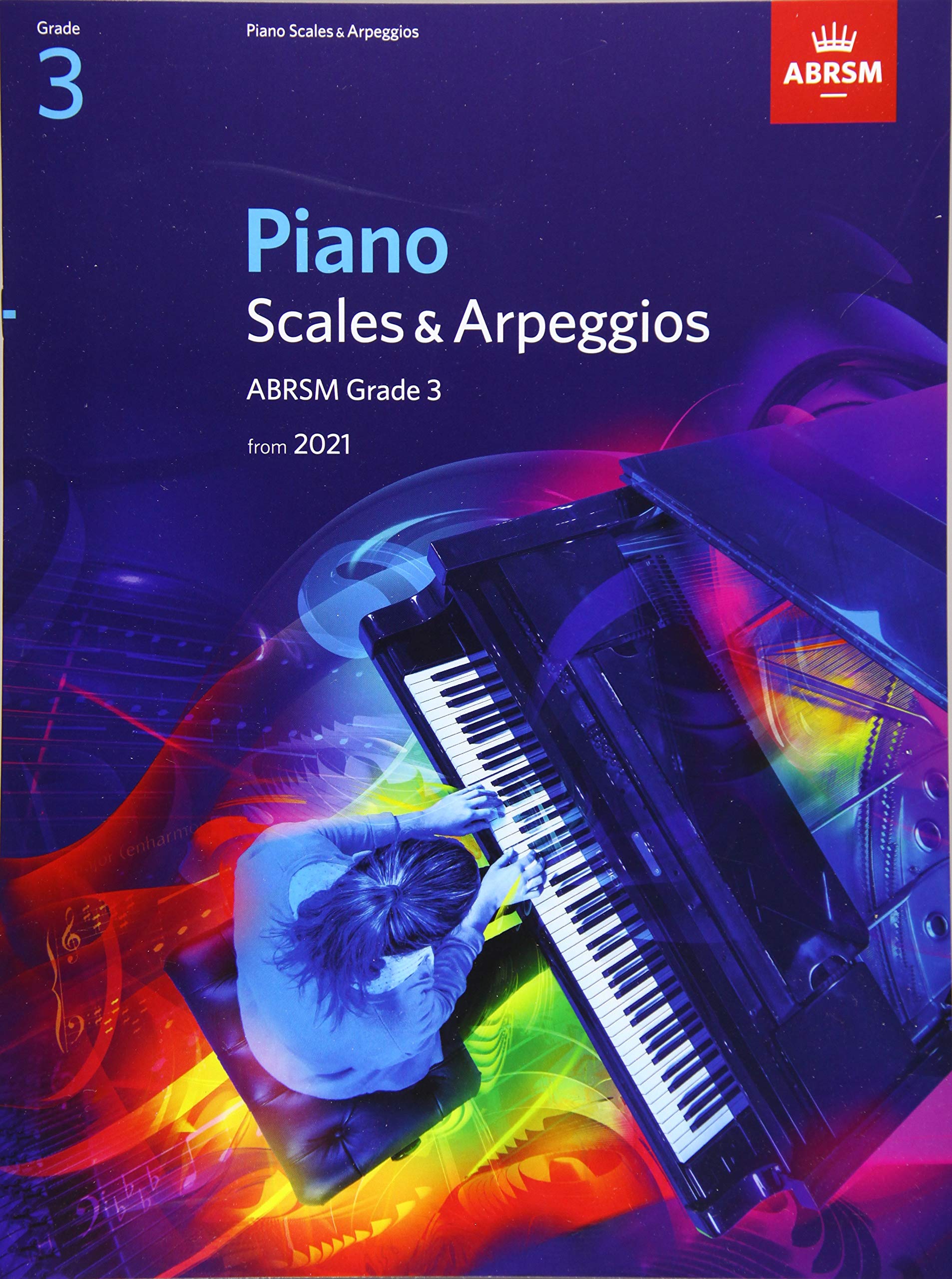ABRSM Piano Scales & Arpeggios from 2021 Grade 3