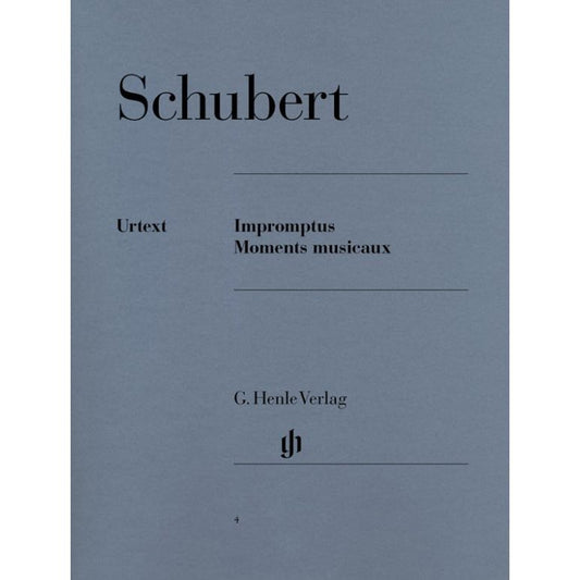 Schubert, Franz: Impromptus and Moments Musicaux