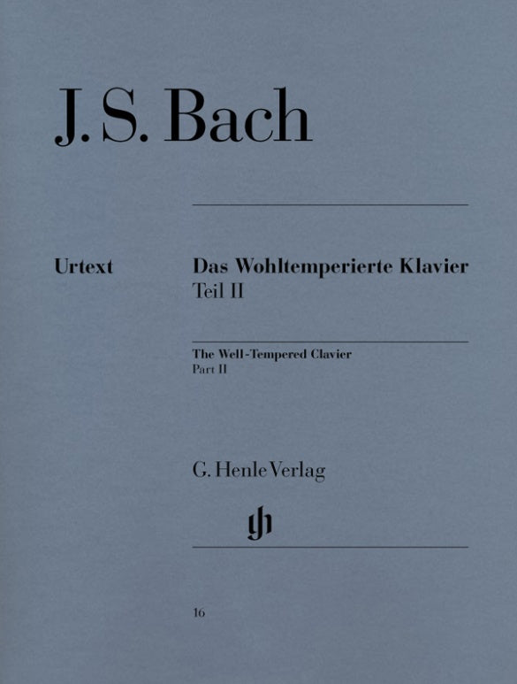 Bach, Johann Sebastian: Well-Tempered Clavier BWV 870-893 Vol. 2