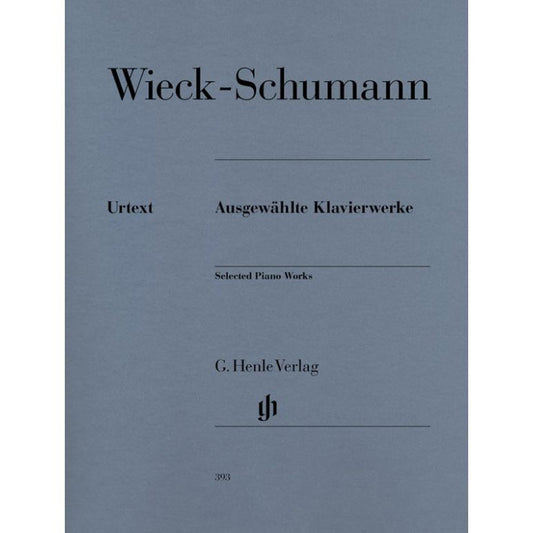 Schumann, Clara: Selected Piano Works