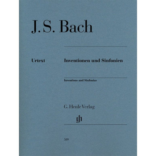 Bach, Johann Sebastian: Inventions and Sinfonias BWV 772-801