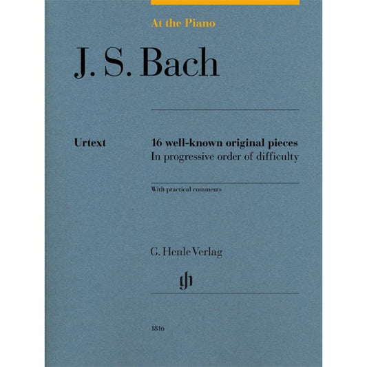 Bach, Johann Sebastian: At The Piano