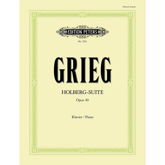 Grieg, Edvard: Holberg Suite Op. 40