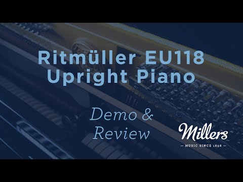 Ritmüller EU118 Upright Piano