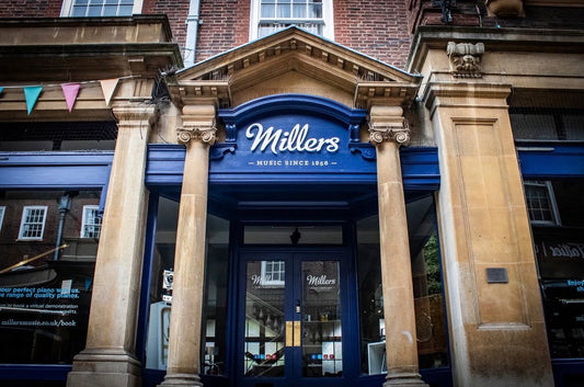 Millers Music Cambridge Storefront