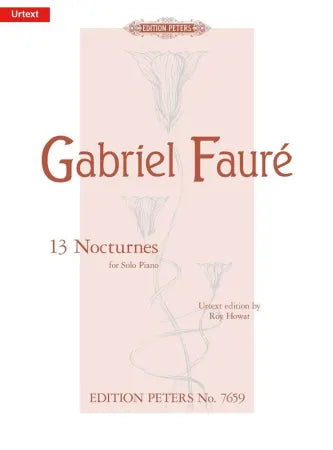 Faure, Gabriel: 13 Nocturnes for solo piano