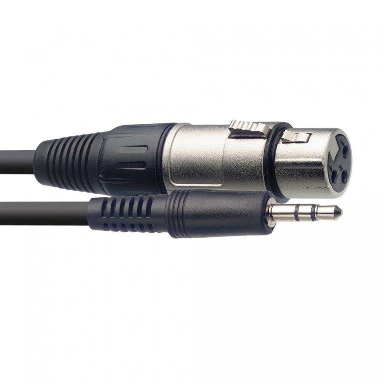 Stagg Audio Cable (Mini Jack-XLR), m-f 3m (10