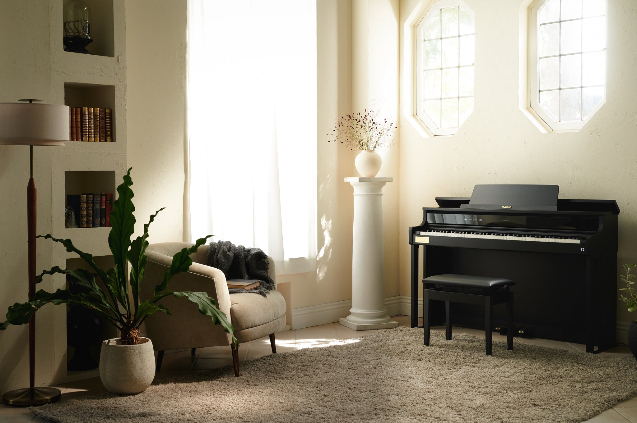 Casio Celviano AP750 Home Digital Piano with FREE Sennheiser HP-560 Headphones worth £179