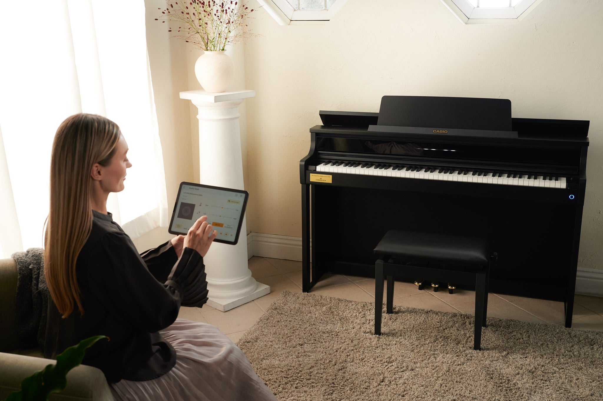 Casio Celviano AP750 Home Digital Piano with FREE Sennheiser HP-560 Headphones worth £179