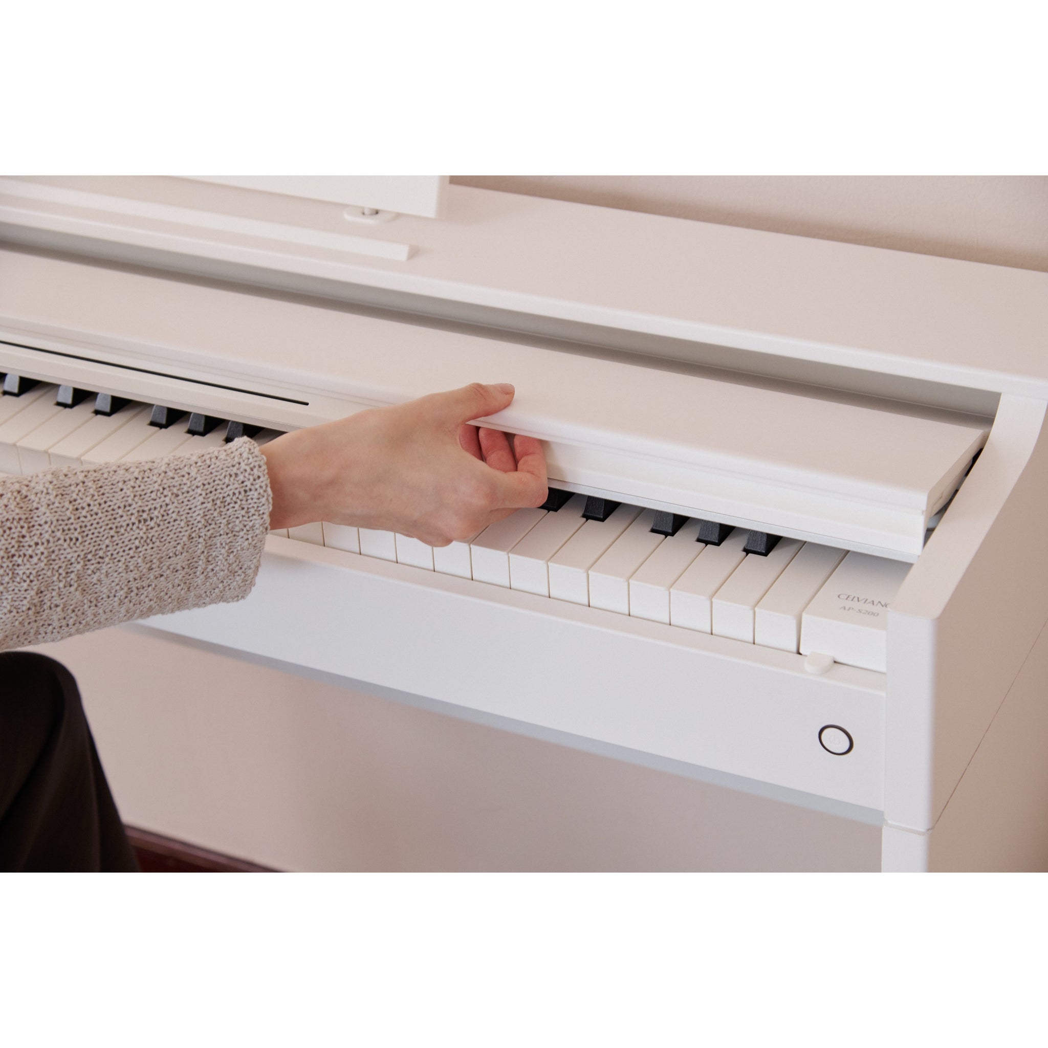 Casio APS200W Satin White Celviano Digital Piano (Demo Model)