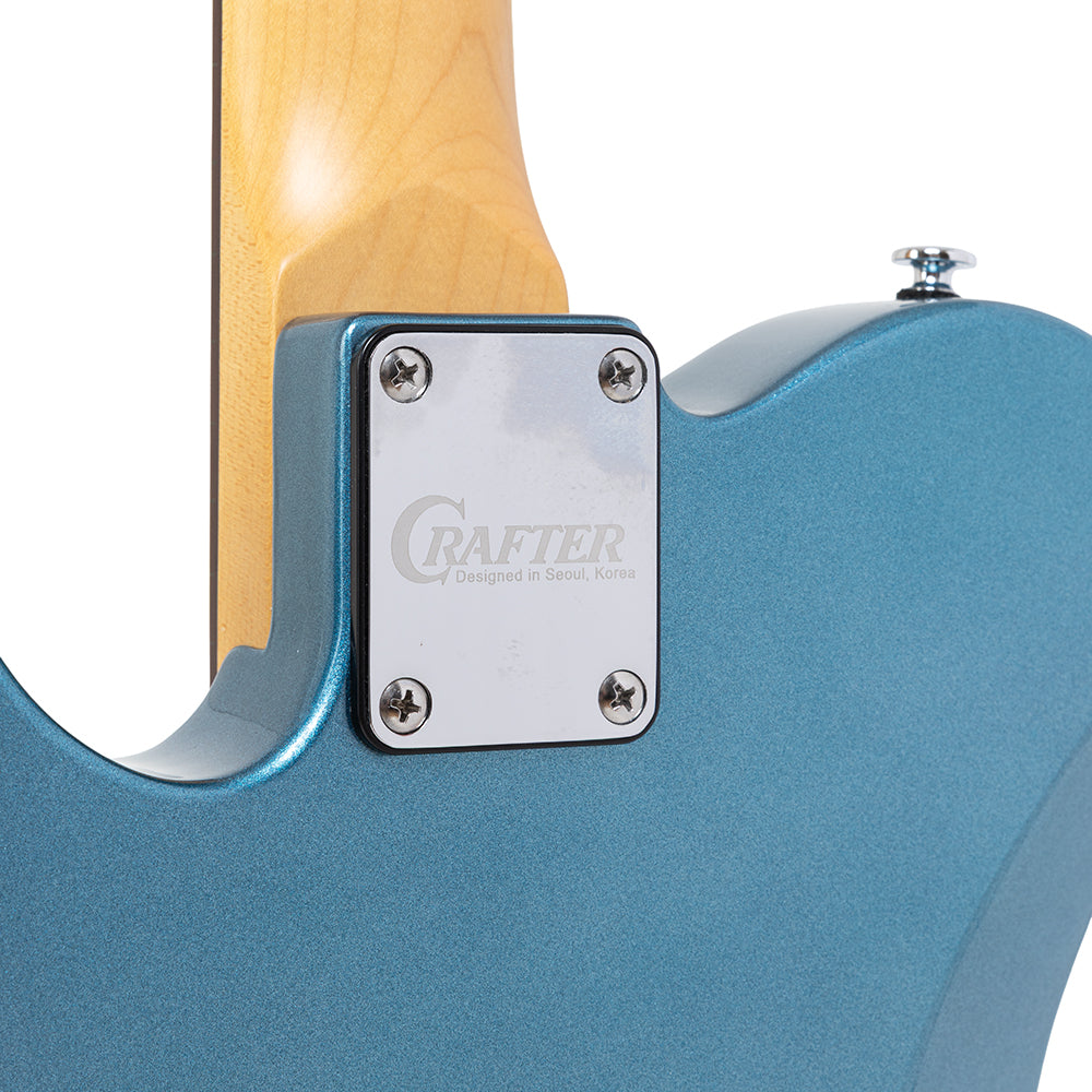 Crafter Charlote T Electric Guitar, Lake Placid Blue