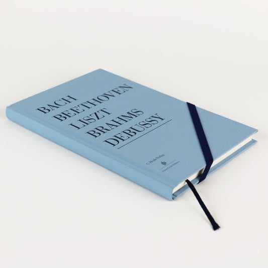 Henle Lined Notebook with a light blue cover