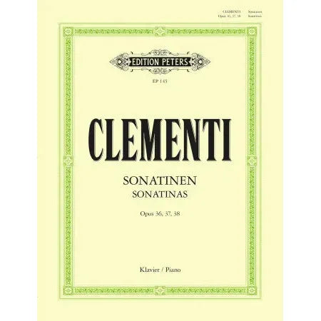 Clementi, Muzio: Complete Sonatinas Op.36, 37, 38