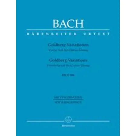 Bach, Johann Sebastian: Goldberg Variations (piano with fingerings)