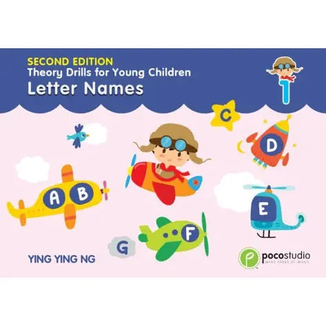 Ng, Ying Ying: Poco Theory Drills: Letter Names