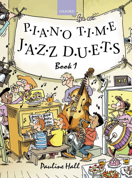 Hall: Piano Time Jazz Duets Bk1 Pt:Ncs