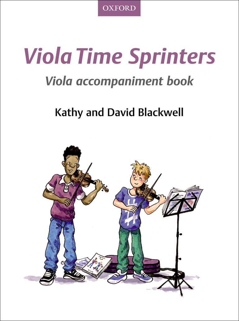 Blackwell: Viola Time Sprinters Viola Accom Book