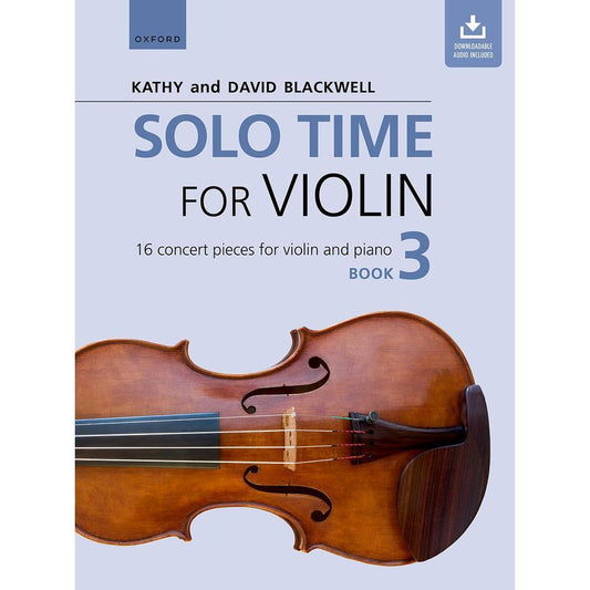 Blackwell: Solo Time Violin Book 3
