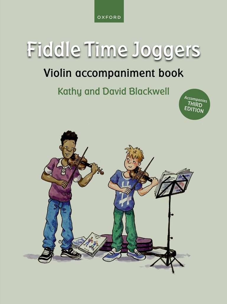 Blackwell: Fiddle Time Jog Violin Accom Book New 3E