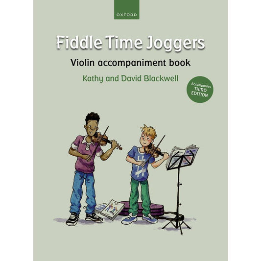 Blackwell: Fiddle Time Jog Violin Accom Book New 3E