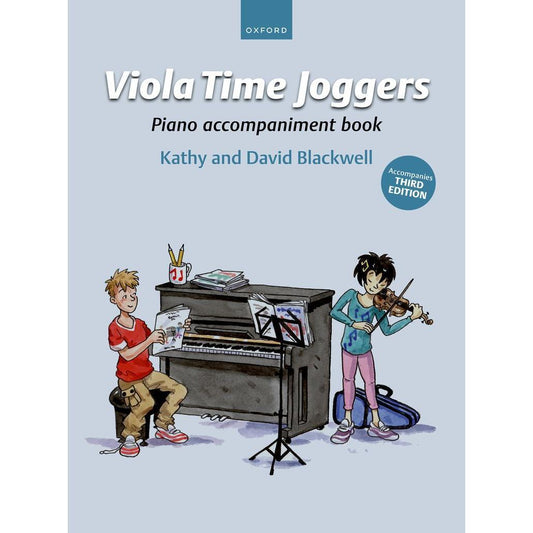 Blackwell: Viola Time Jog Piano Accom Book New 3E