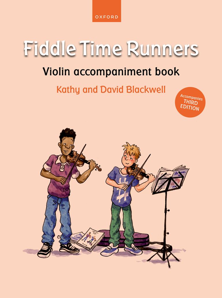 Blackwell: Fiddle Time Runners Violin Accom Book 3E