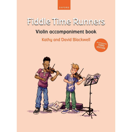 Blackwell: Fiddle Time Runners Violin Accom Book 3E
